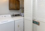 Washer and dryer for guest use 